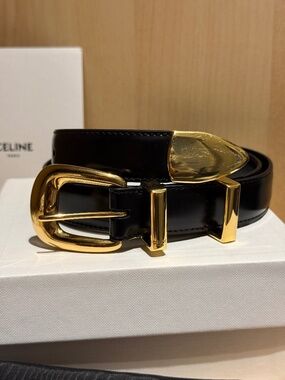 Celine | Accessories | Celine Waist Size S Beige Brown White  display picture 3